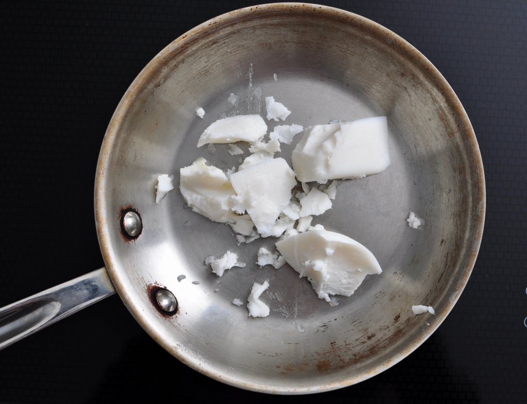 Beef Tallow in pan