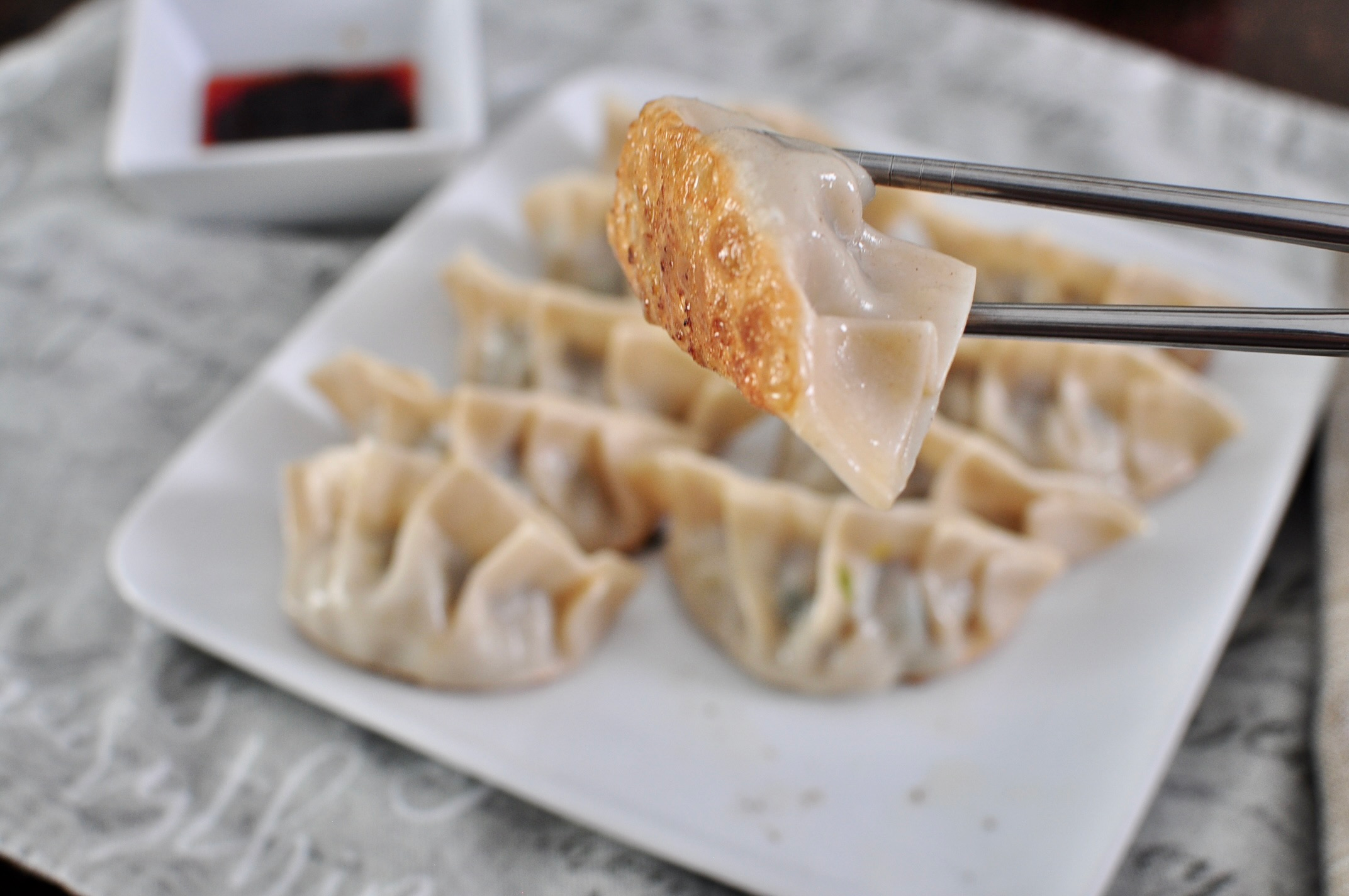 Fried dumpling potsickers