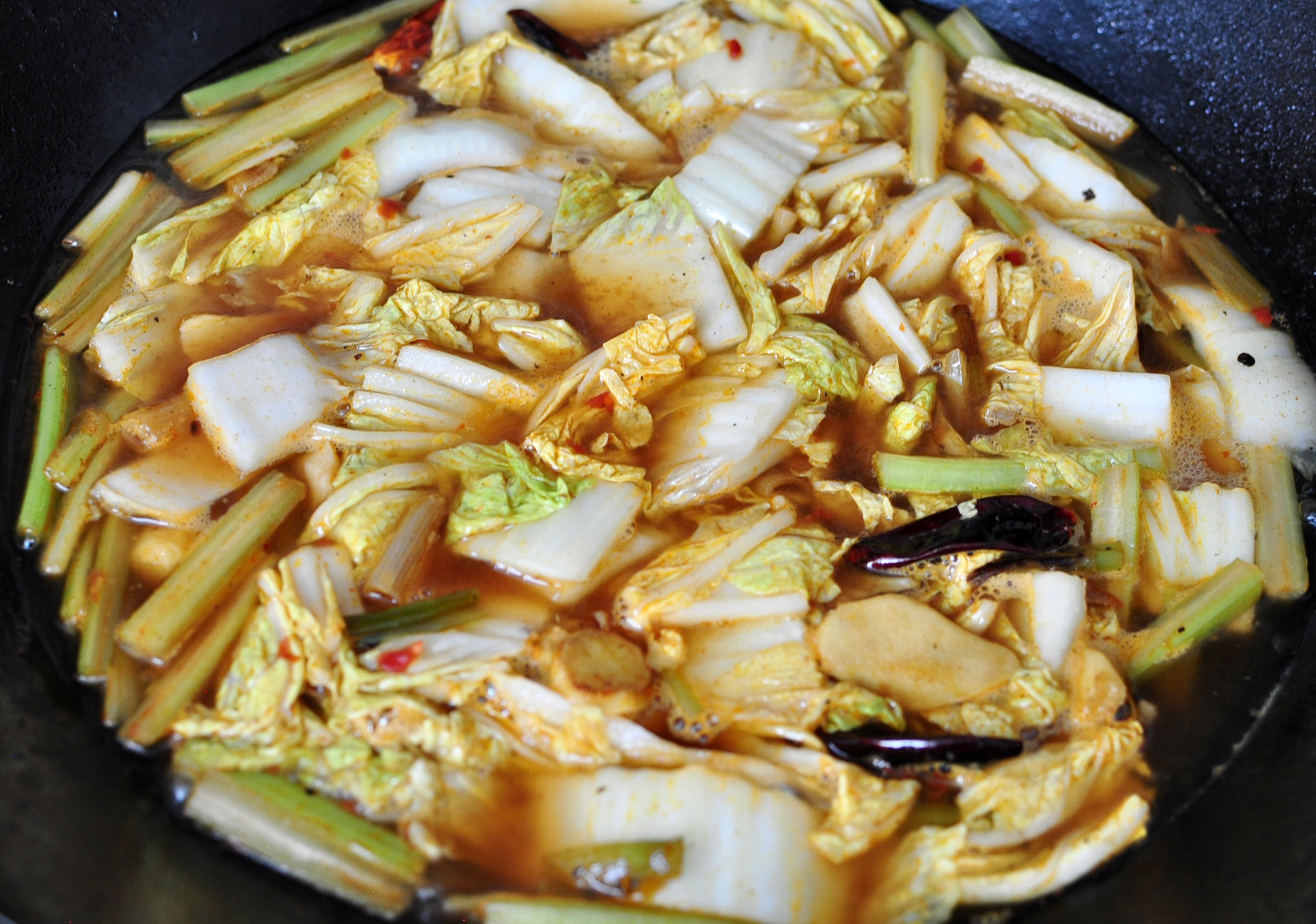 Napa Cabbage for Water Boiled Fish