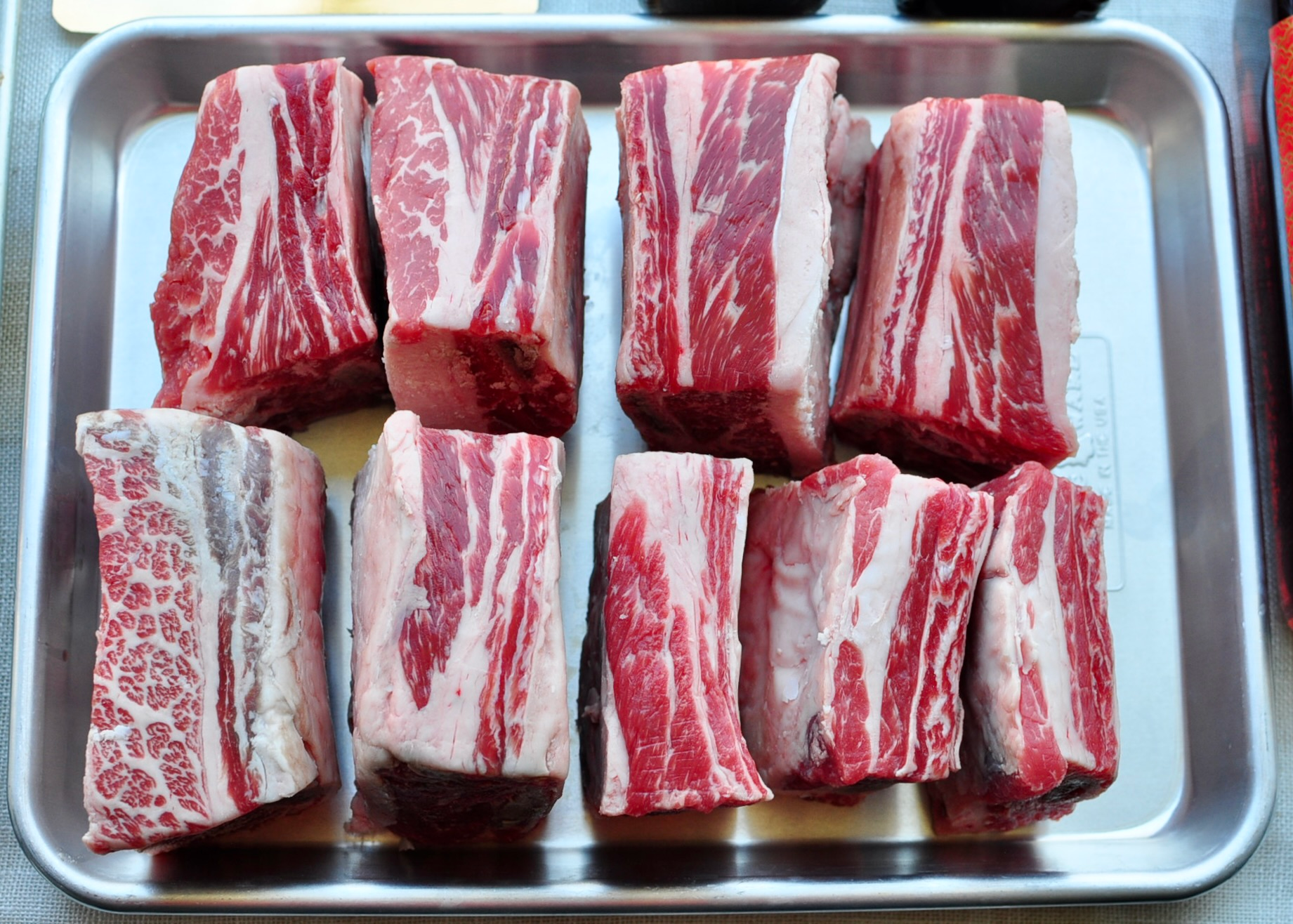 English cut short ribs