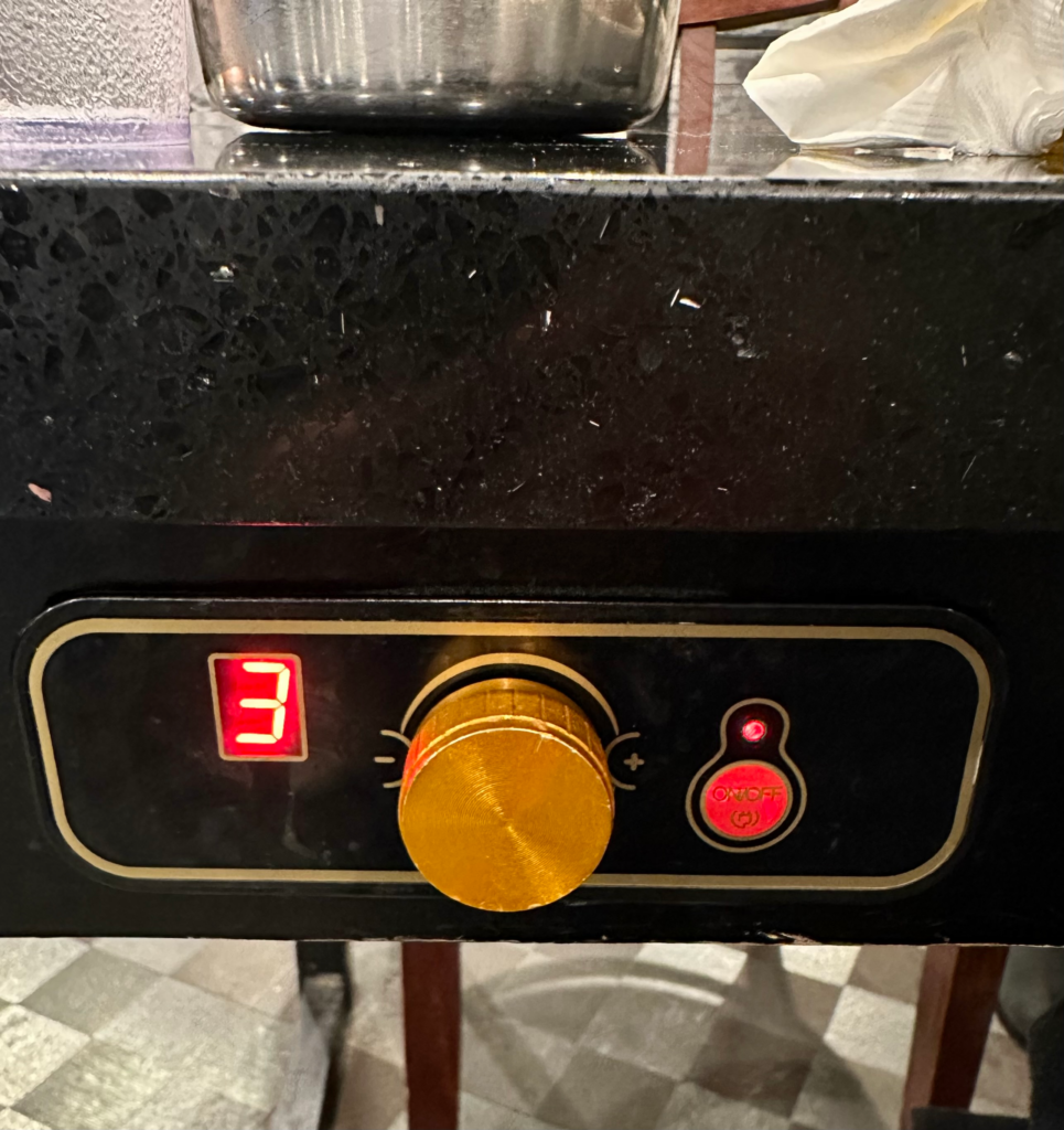 Hot Pot Heat Control