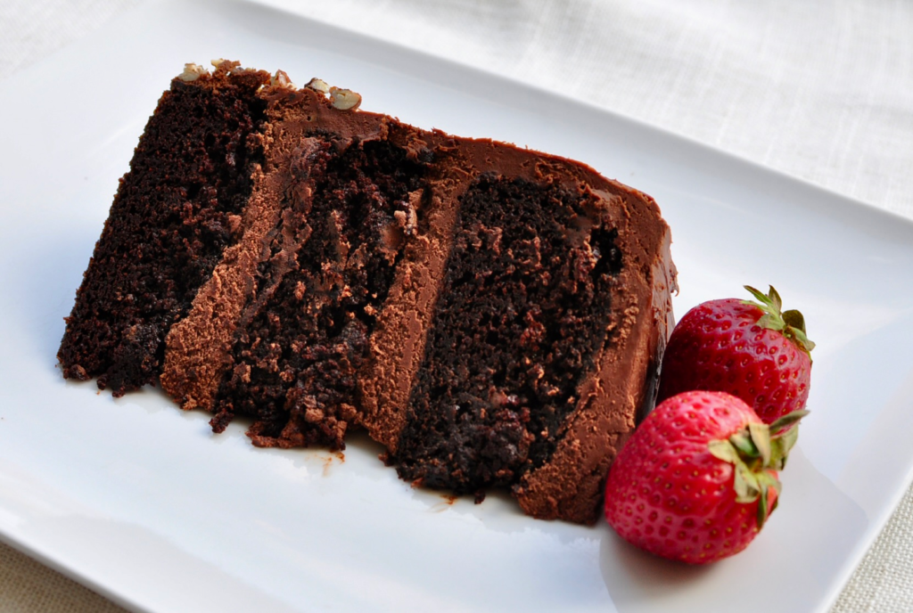 Triple layer Chocolate cake