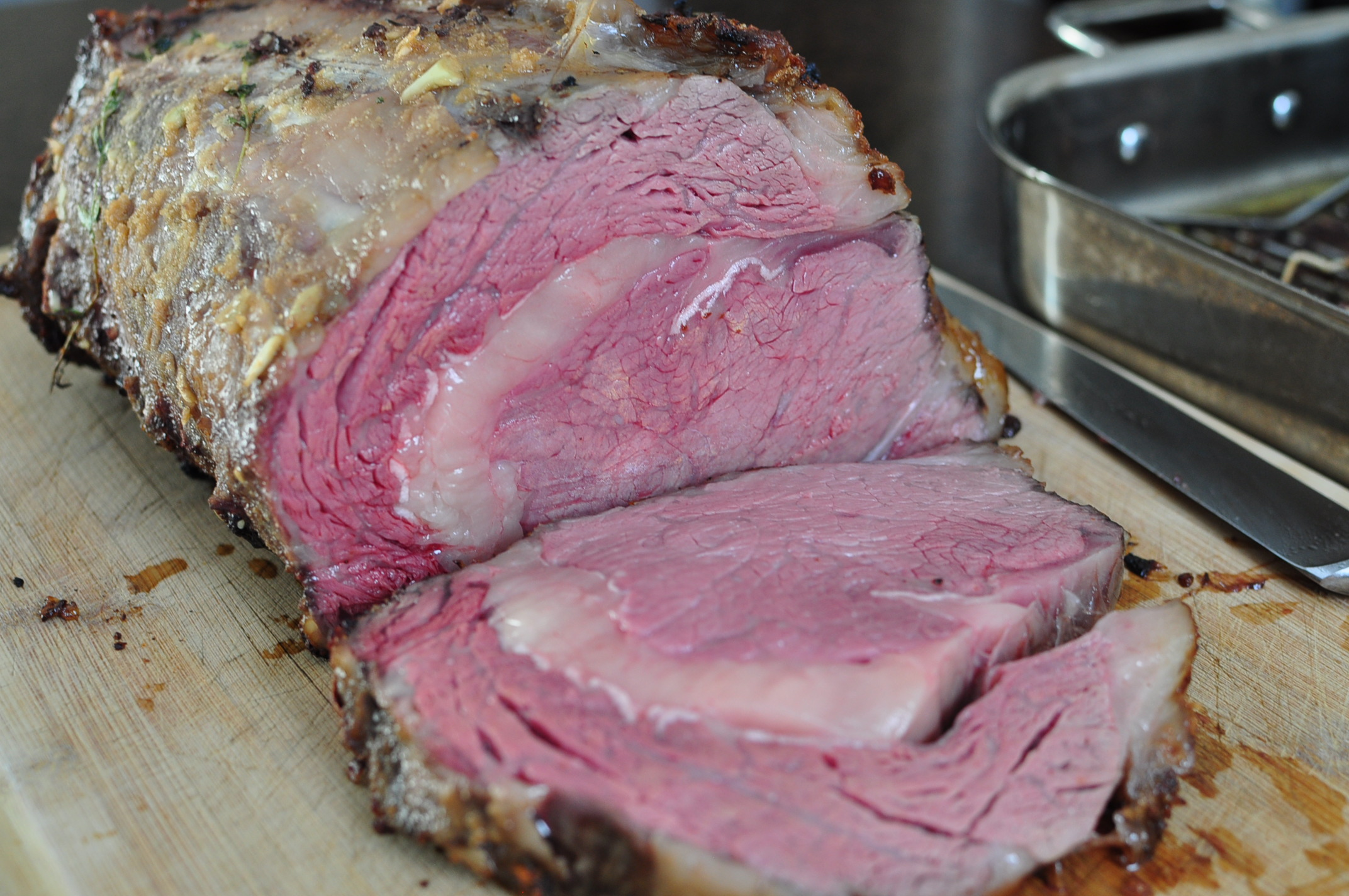 Reverse Sear Prime Rib Medium Rare