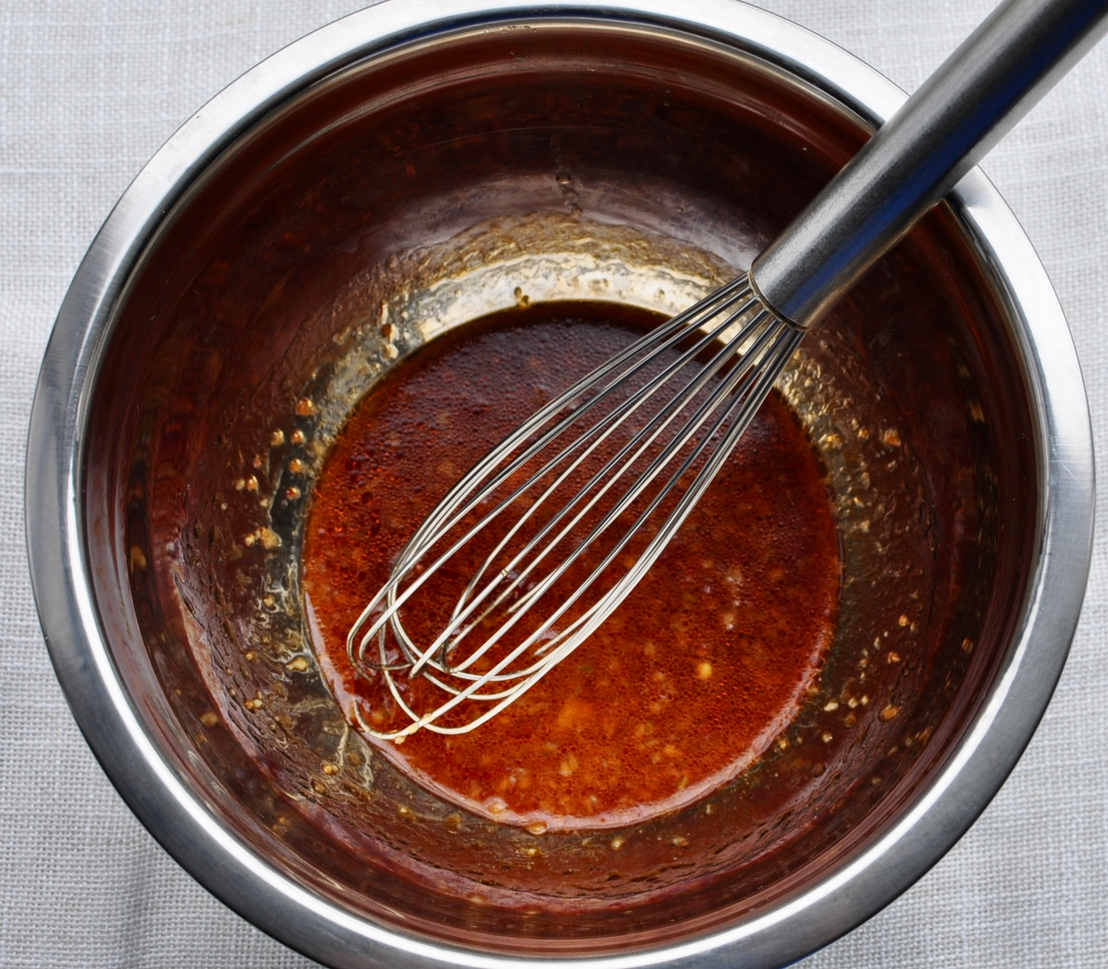Spicy cucumber dressing