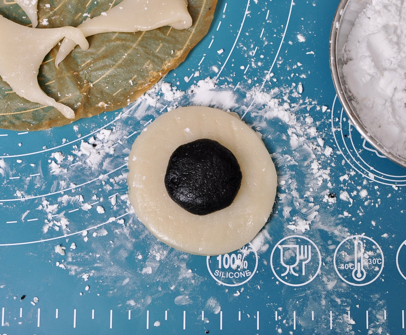 Black Sesame Paste Filling for Daifuku Mochi