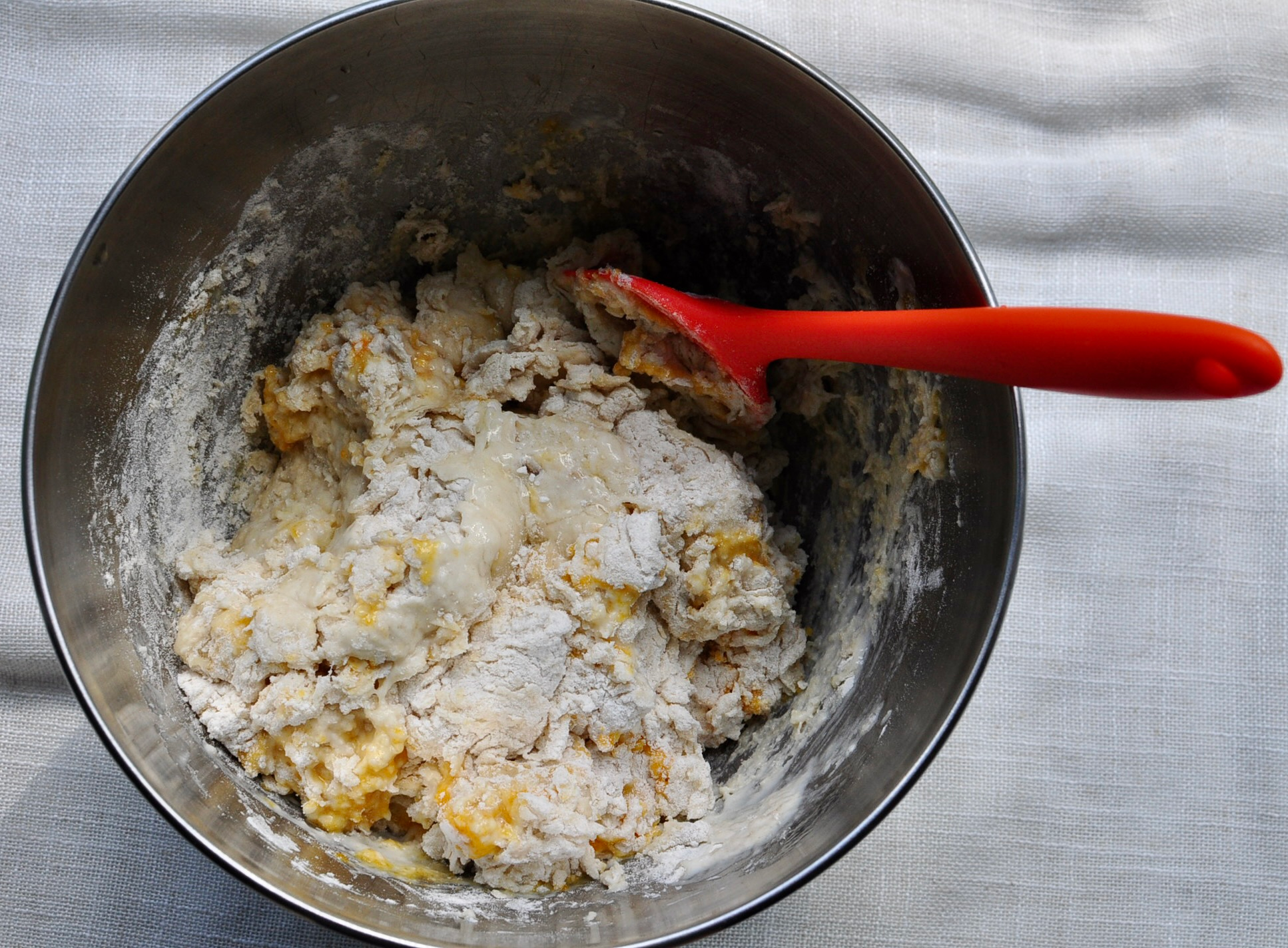 milk bread dough for coconut cream bun