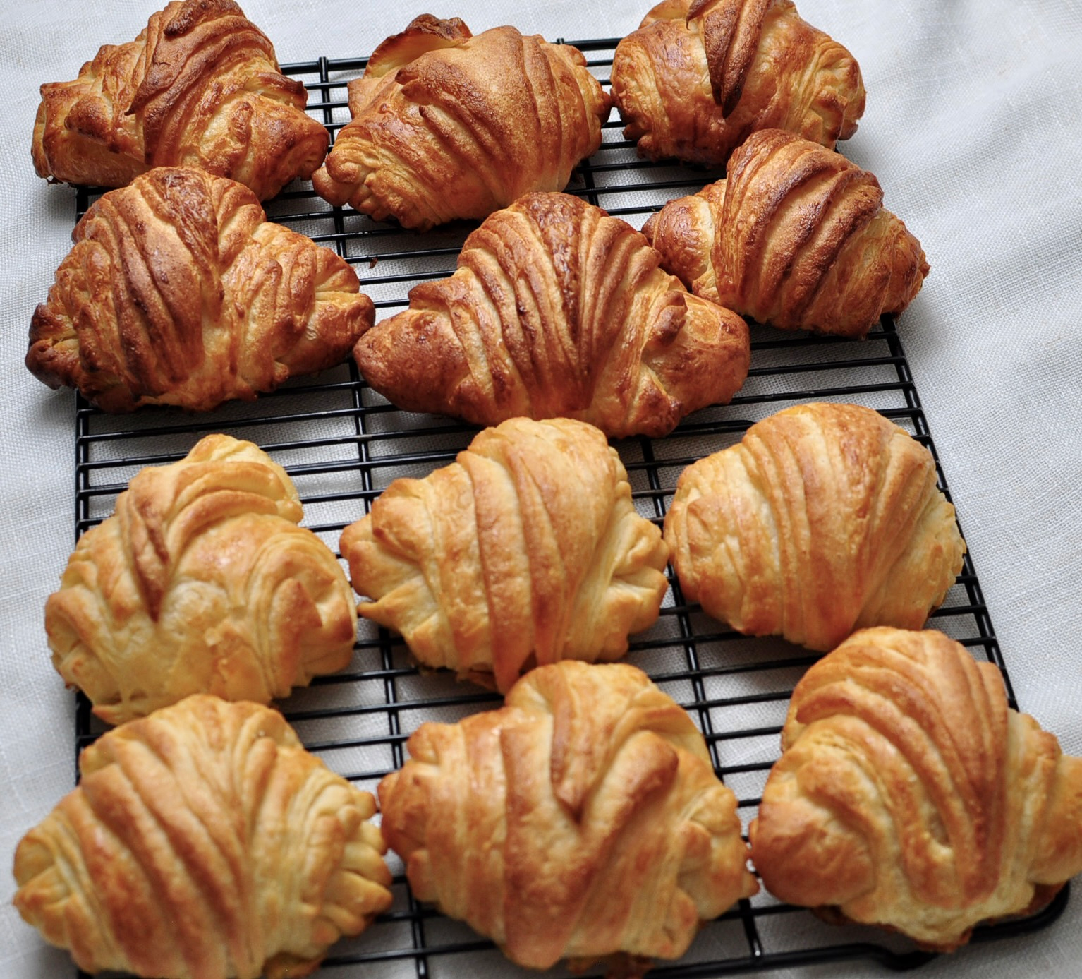 Easy Flaky Warm Butter Croissants