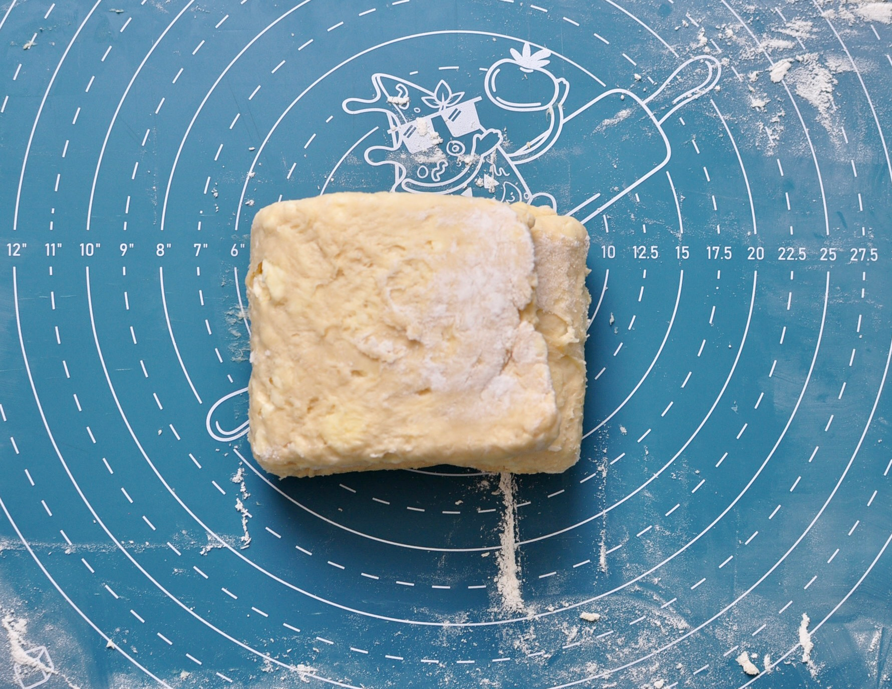 How to Letterfold Dough for Croissants