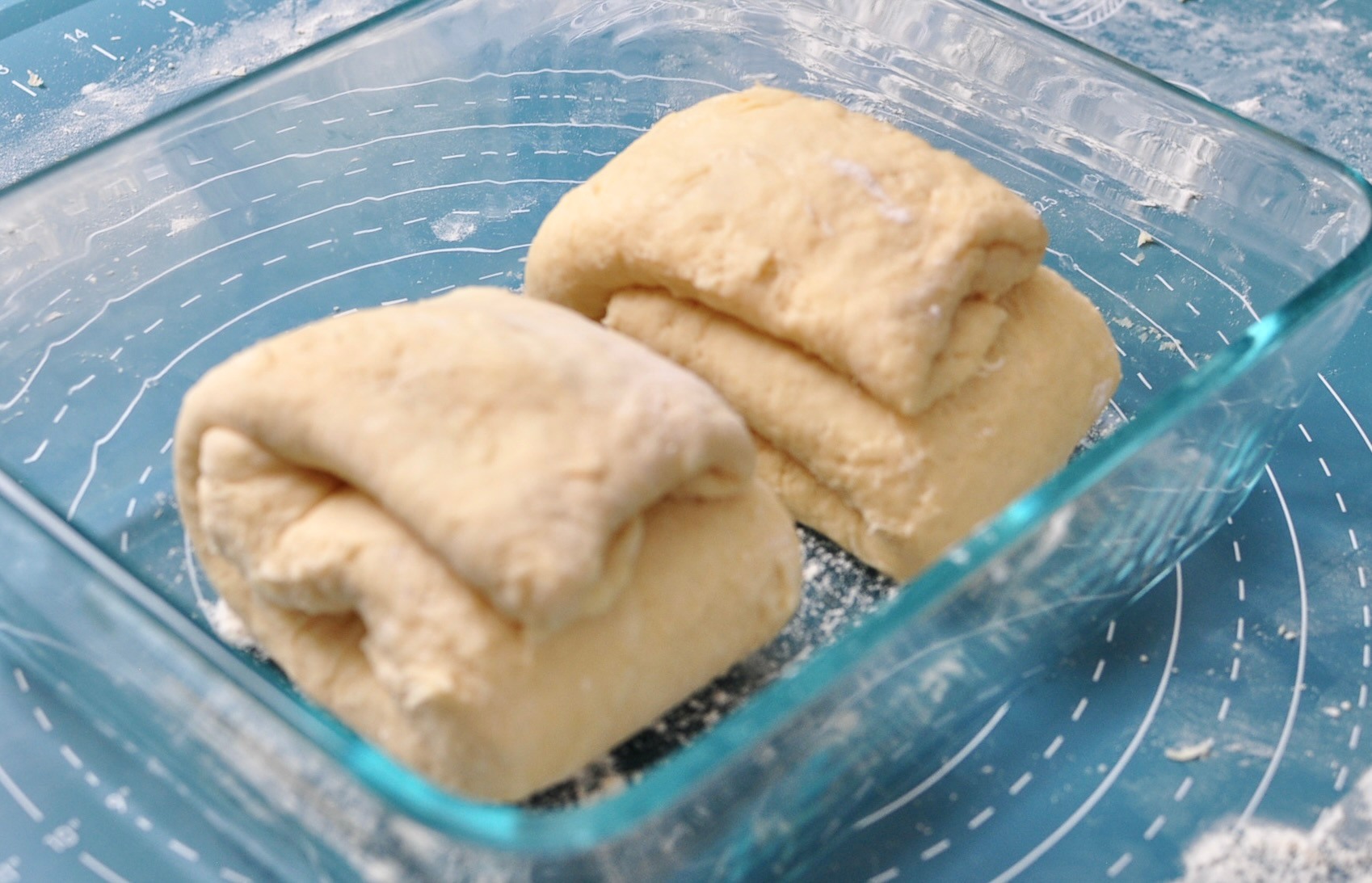 Letter Fold Cheaters Croissant Dough