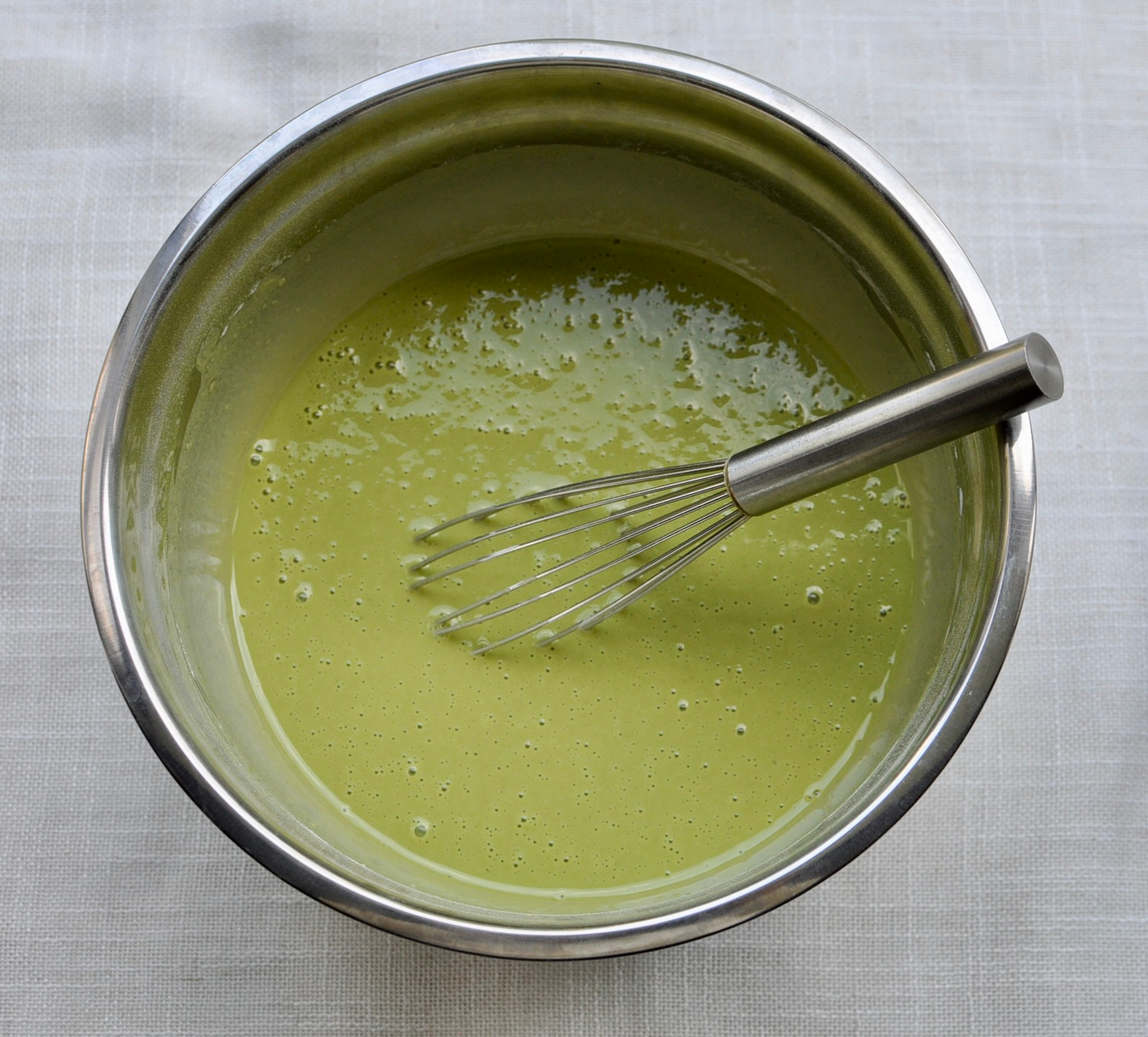 Batter for Matcha Mochi
