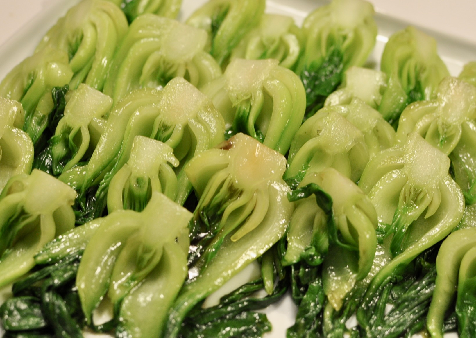 Easy Blanched Shanghai Bok Choy