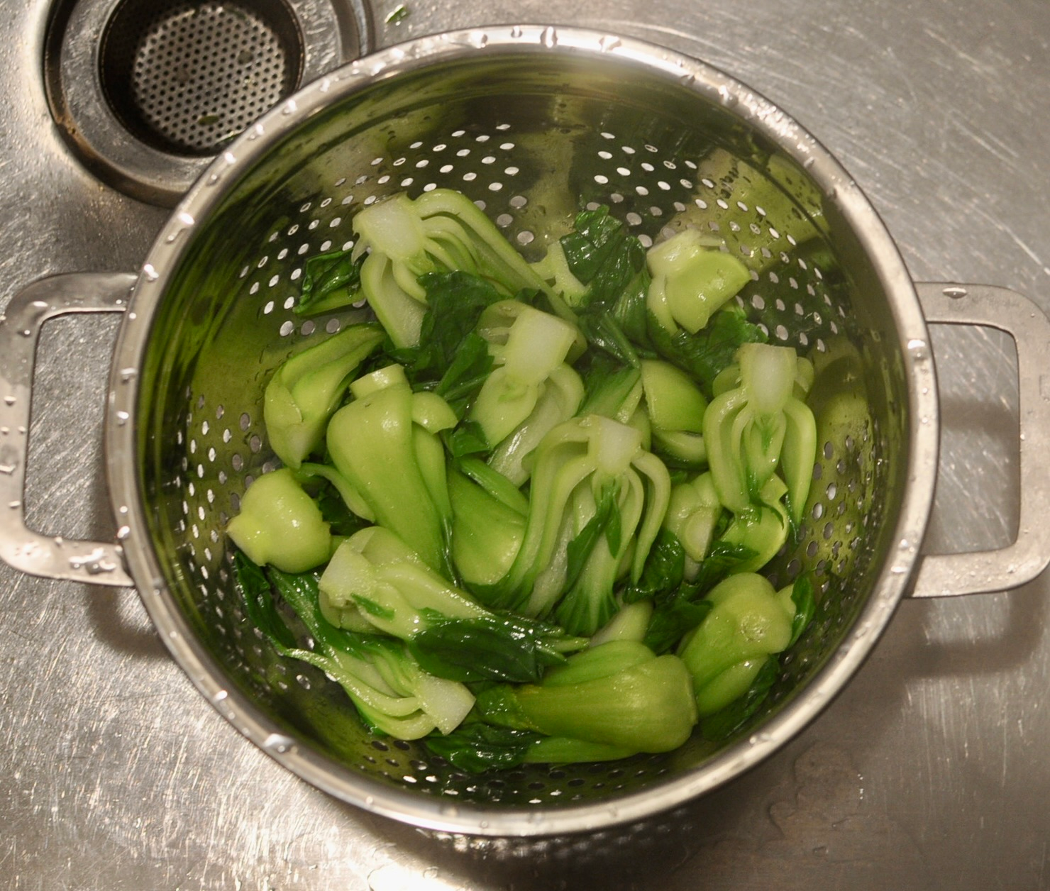 Blanched Shanghai Bok Choy Instructions