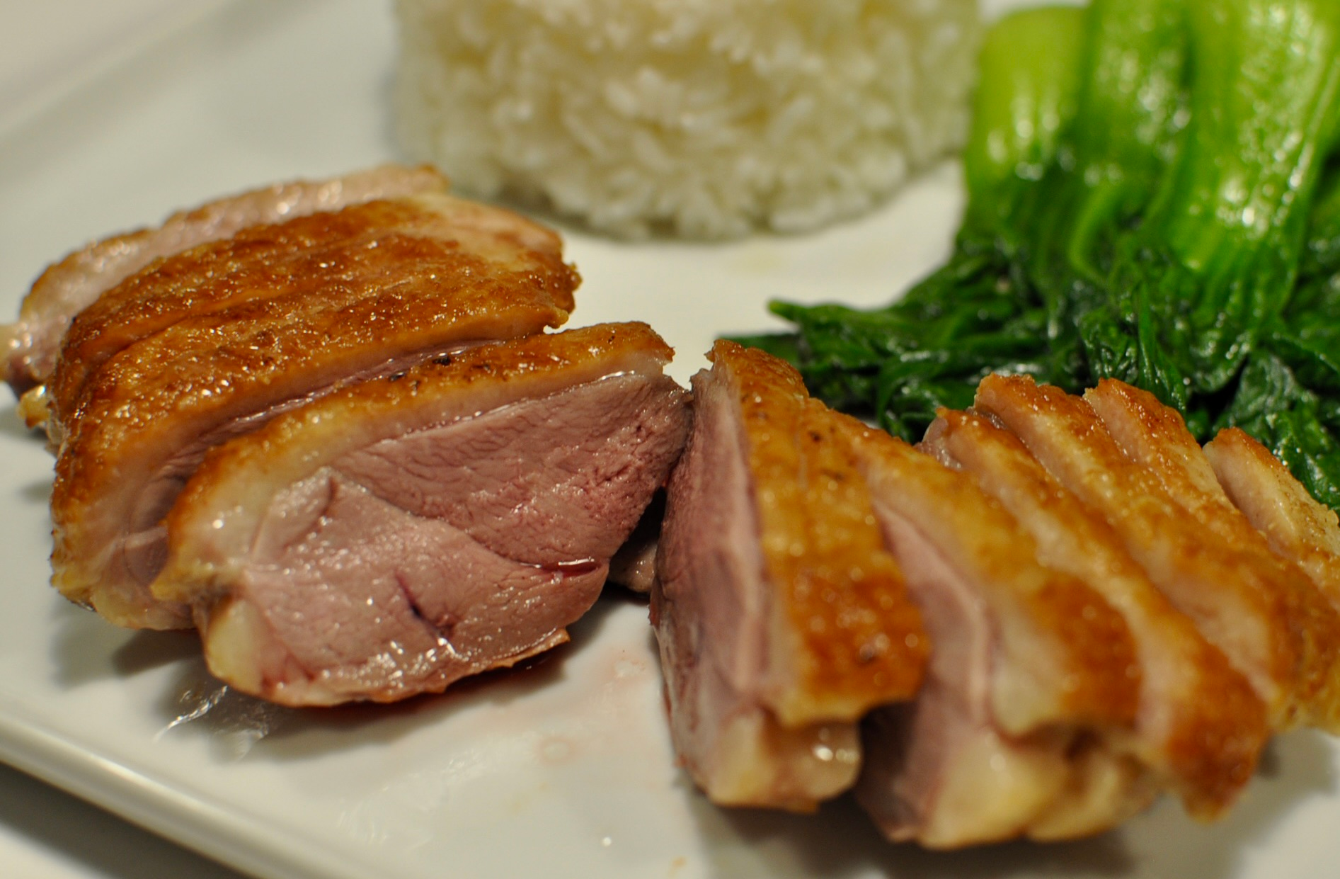 Pan-Seared Oven-Finished Duck Breasts