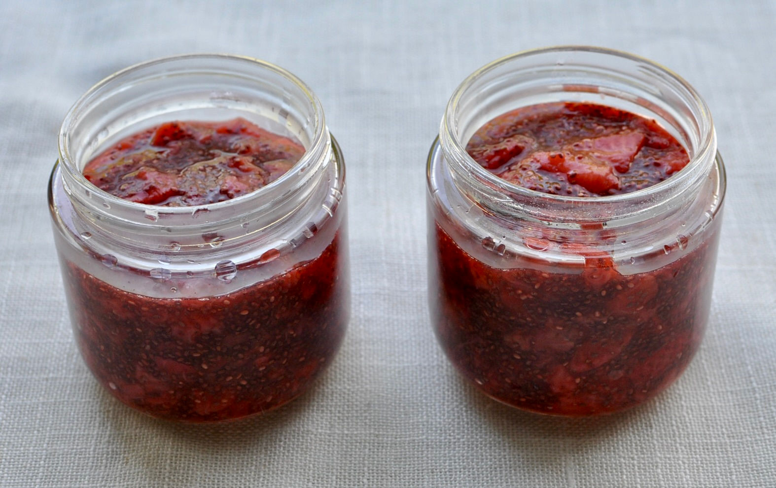 Strawberry Lemon Chia Seed Jam Recipe